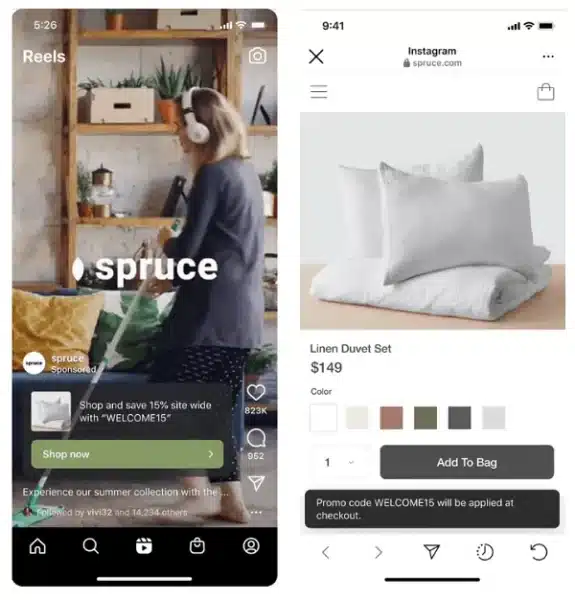 new meta ads ad types