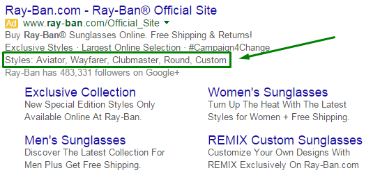 Google Ads structured assets