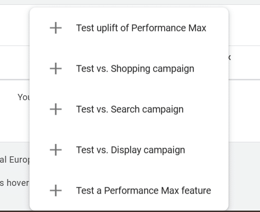 how to run a performance max experiment on google ads