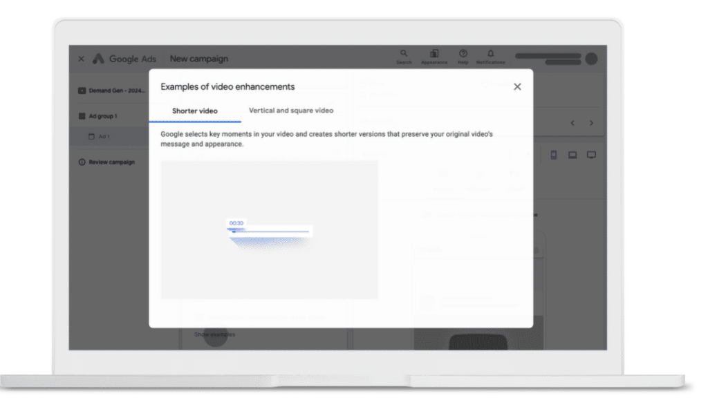 google ads ai production for creatives