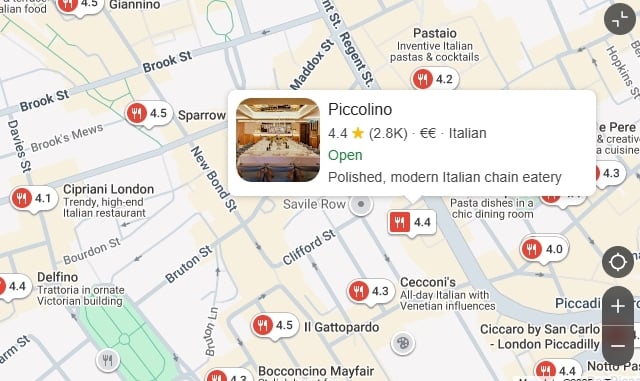 Promoted pins in Google Maps Ads